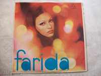Gramophone plate - FARIDA