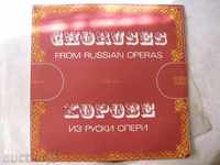 Gramophone Plaque - Choreographs of Russian Opera