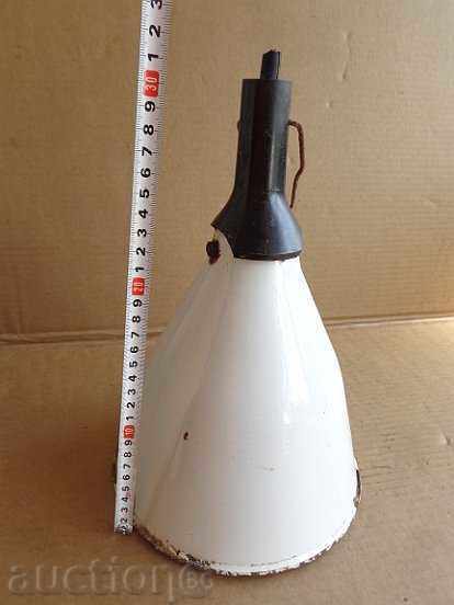 Lamp with enamel enamelled reflector lampshade plafon with price 43.00 BGN | € 21.99 Lamp with enamel enamelled reflector lampshade plafon with price 43.00 BGN | € 21.99