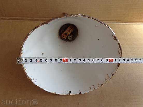 Lamp with enamel enamelled reflector lampshade plafon - 5 Lamp with enamel enamelled reflector lampshade plafon - 5