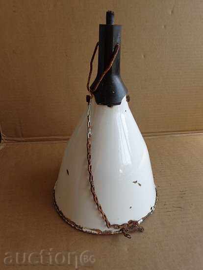 Lamp with enamel enamelled reflector lampshade plafon - 6 Lamp with enamel enamelled reflector lampshade plafon - 6