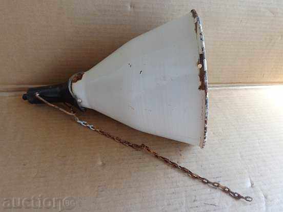 Lamp with enamel enamelled reflector lampshade plafon - 7 Lamp with enamel enamelled reflector lampshade plafon - 7