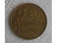 20 φράγκα στη Γαλλία το 1950