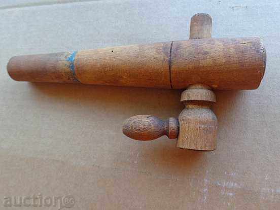 Auction  Stuffing stove for wooden barrel wooden barrel