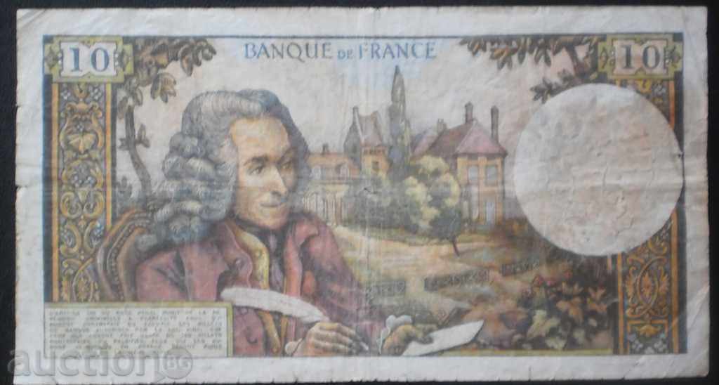 συλλογή χαρτονομισμάτων Γαλλία 10 φράγκα 1969 R σπάνια με τιμή € 6.14 | 12.01 BGN