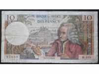 Collection Banknote France 10 Franca 1969 R rare