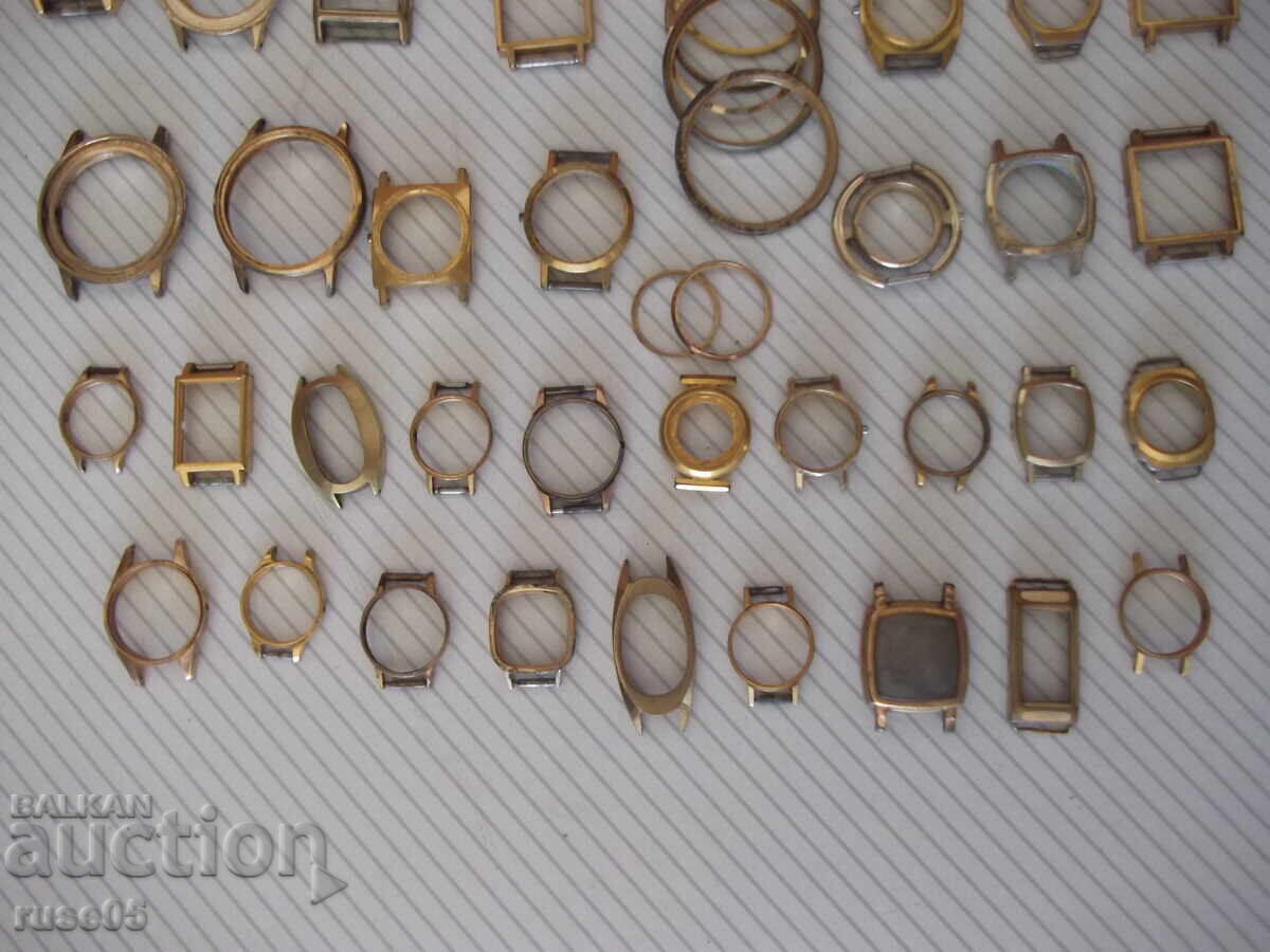 Delivery of Lot of gilded clock frames Delivery of Lot of gilded clock frames