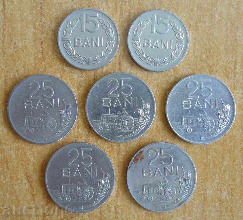 Lot of coins - Romania Lot of coins - Romania