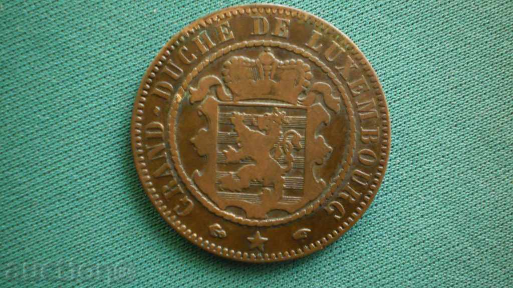 Licitație Großherzogtum Luxemburg 10 Centimes 1855 A Willem III