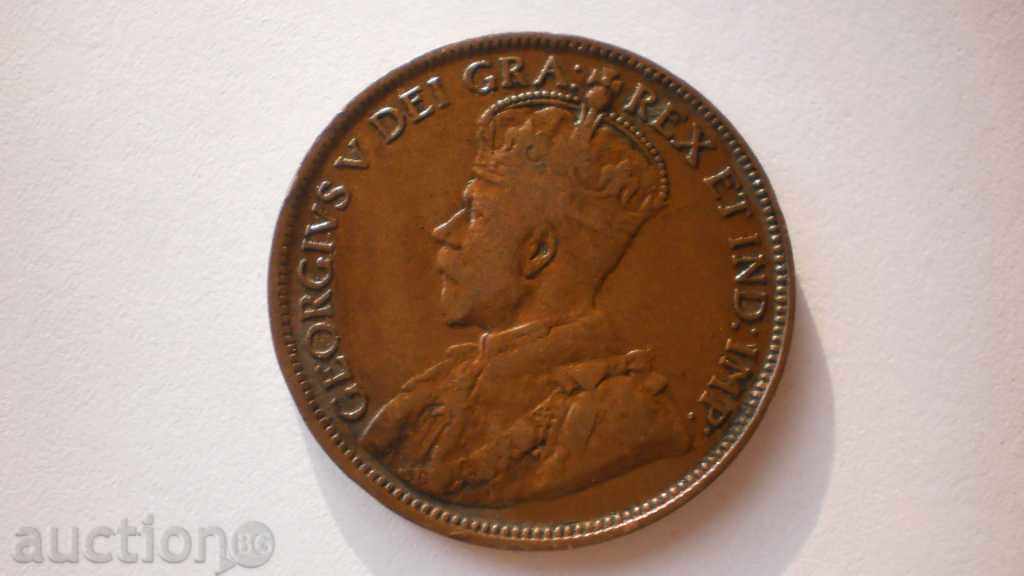 Canada 1 cent 1918 de monede rare cu preț € 2.56 | 5.01 BGN