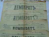 THE DEMOCRATIC NEWSPAPER 1908
