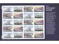 Чисти марки в малък лист  Кораби  2011  от САЩ