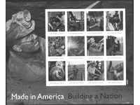 Чисти  марки в малък лист Национално строежи 2013 от САЩ
