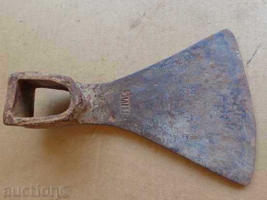 Παλιό εργαλείο αγρόκτημα σκαπάνη Chapa, σφυρήλατο σίδερο