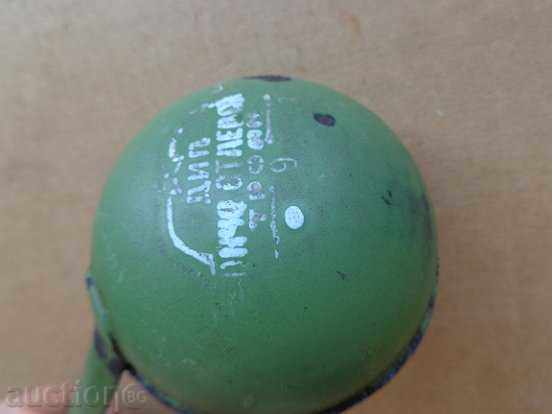 Auction Old enameled ladle, spoon with enamel, wounded sod, Bulgaria Auction Old enameled ladle, spoon with enamel, wounded sod, Bulgaria