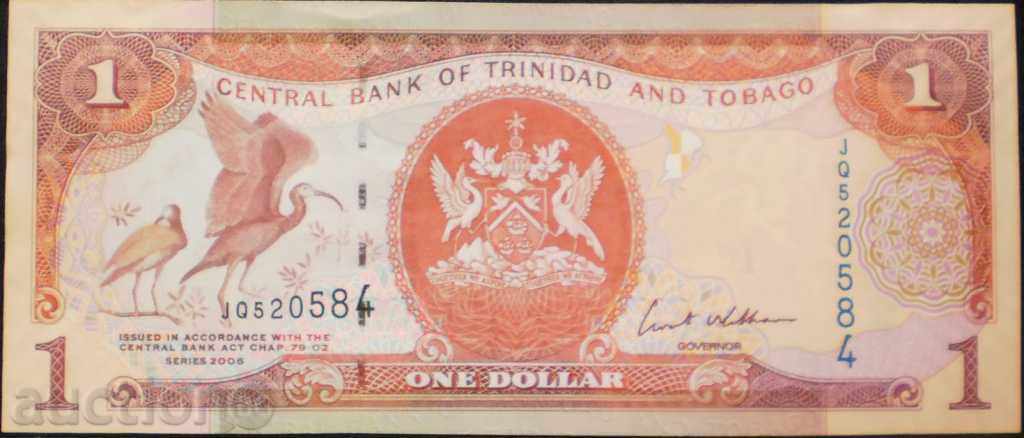 Banknote 1 $ 2006 UNC Rare Banknote