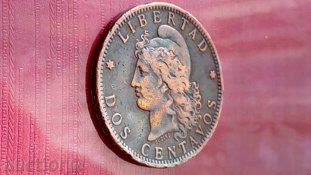 Auction  DOS CENTAVOS 1889 (VG) *