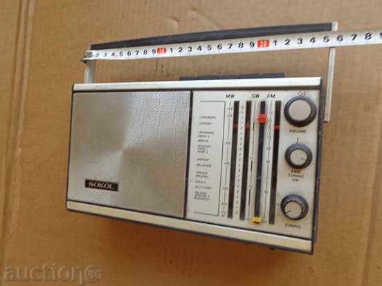 Old portable radio "SOKOL", transistor, radio, USSR - 6 Old portable radio "SOKOL", transistor, radio, USSR - 6