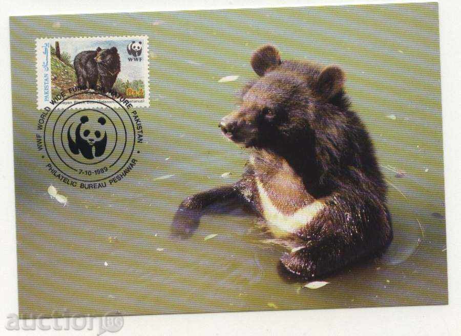 Κάρτες μέγιστο (KM) WWF Αρκούδα 1989 από το Πακιστάν με τιμή 8.00 BGN | € 4.09 Κάρτες μέγιστο (KM) WWF Αρκούδα 1989 από το Πακιστάν με τιμή 8.00 BGN | € 4.09