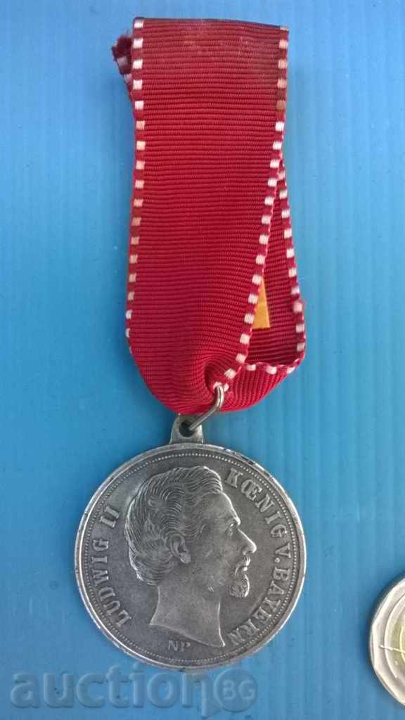 Παράδοση τιμά μετάλλιο Ludwig Koenig V.Baiern Παράδοση τιμά μετάλλιο Ludwig Koenig V.Baiern