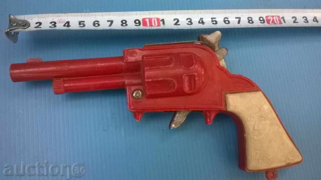 old children's plastic pistol