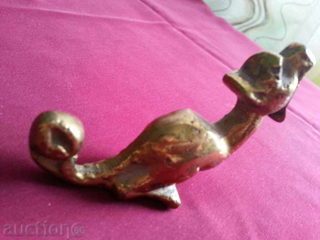 Delivery of Unique Old Bronze Figurine Dragon Statuette Delivery of Unique Old Bronze Figurine Dragon Statuette