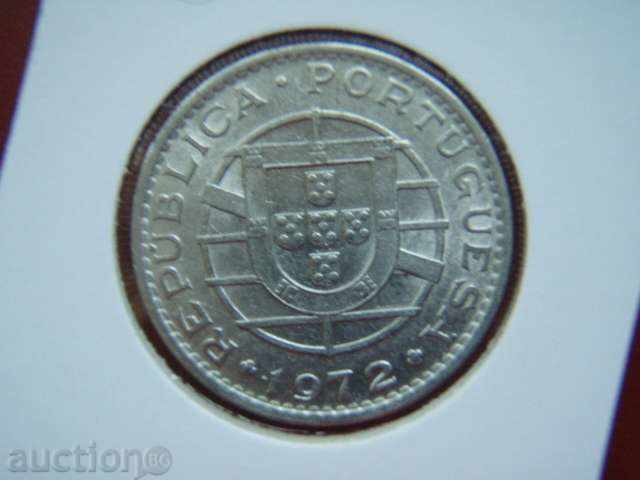 20 Escudos 1972 Mozambique (Mozambique) - XF+ with price 8.69 BGN | € 4.44