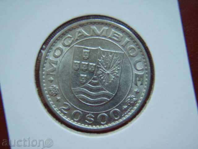 20 Escudos 1972 Mozambique (Mozambique) - XF+