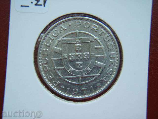 20 Escudos 1971 Mozambique (Mozambique) - XF with price 7.69 BGN | € 3.93 20 Escudos 1971 Mozambique (Mozambique) - XF with price 7.69 BGN | € 3.93