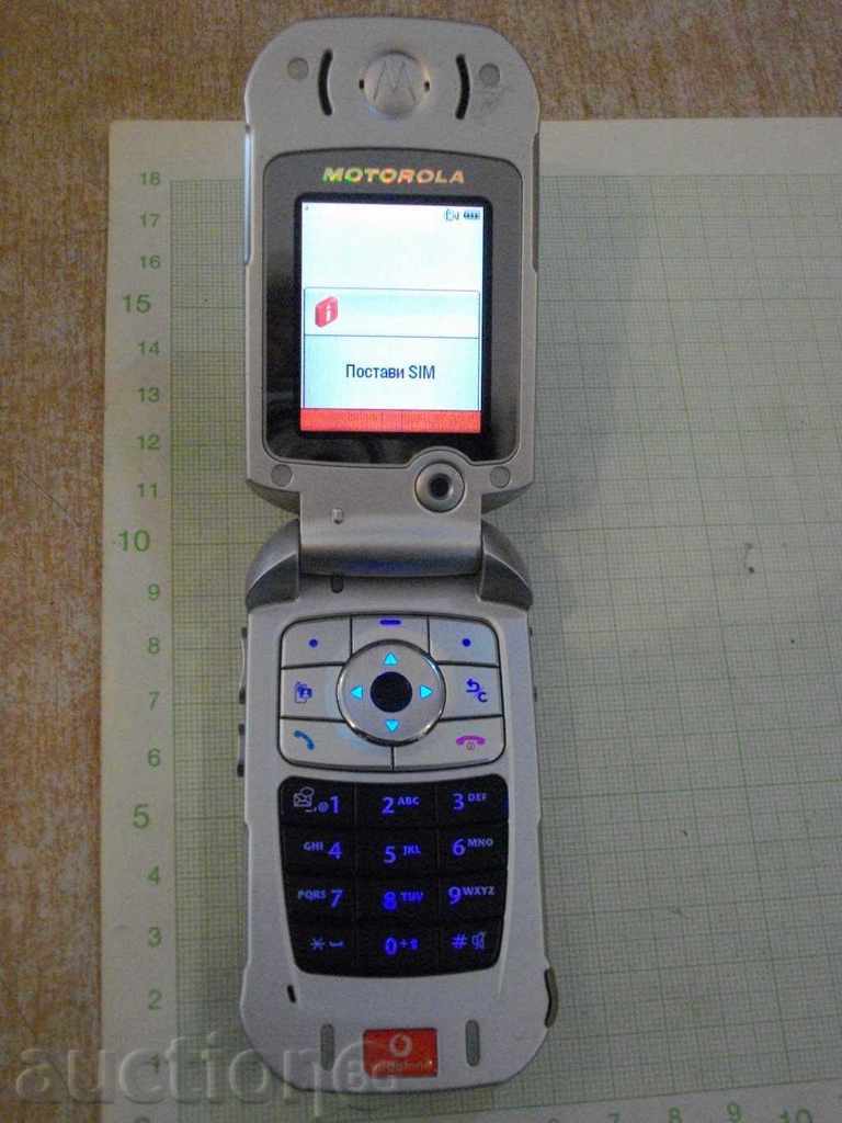 Доставка на GSM "MOTOROLA - V 980" пълен комплект с две батерии работещ Доставка на GSM "MOTOROLA - V 980" пълен комплект с две батерии работещ