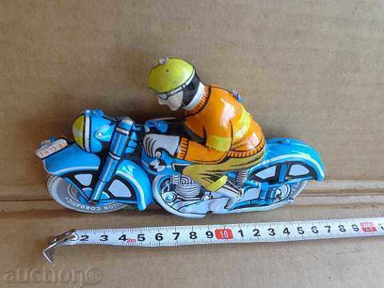 Παράδοση Παιδικά παιχνίδια κασσίτερο μοτοσικλέτα, μοτοσικλέτα