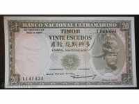 Colectia Bancnota Timop 20 Eckudo 1967 UNC R rare