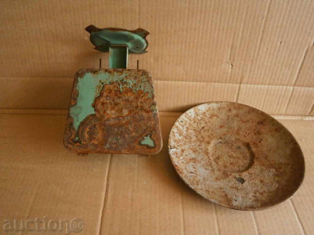 retro vintage household scales scale 60s - 5 retro vintage household scales scale 60s - 5