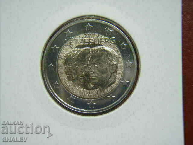 Аукцион 2 euro 2011 Luxembourg "50 years" /Люксембург/ -Unc (2 евро)