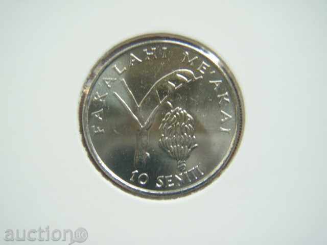 10 Seniti 2005 Tonga - Unc