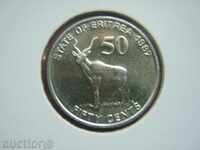 50 Cents 1997 Ερυθραία - Unc