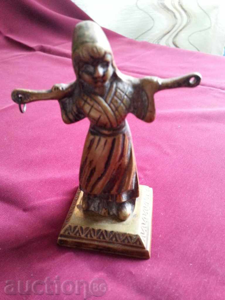 statuie Old bronz masiv. Figura 4