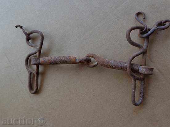 Delivery of Hand forged bridle, wrought iron, cavalry Delivery of Hand forged bridle, wrought iron, cavalry