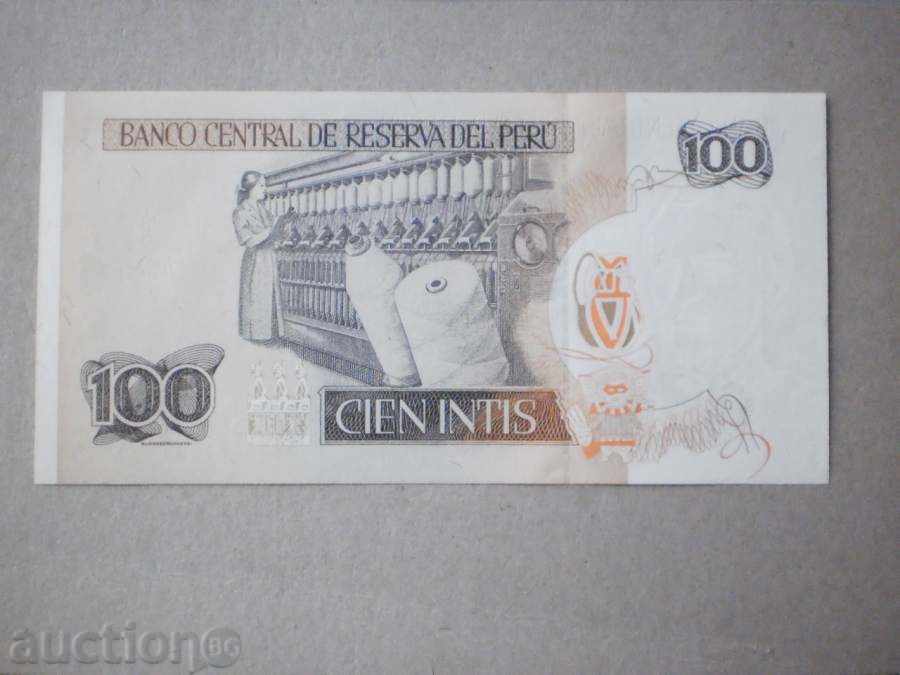 100 in. PERU -1987