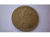 Франция Медна Монета Луи XV 1756 UNC
