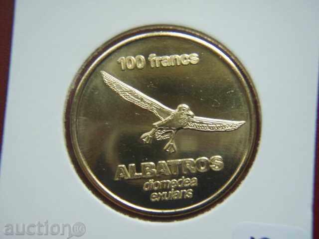 100 Francs 2011 Crozet Island - Unc with price 41.89 BGN | € 21.42