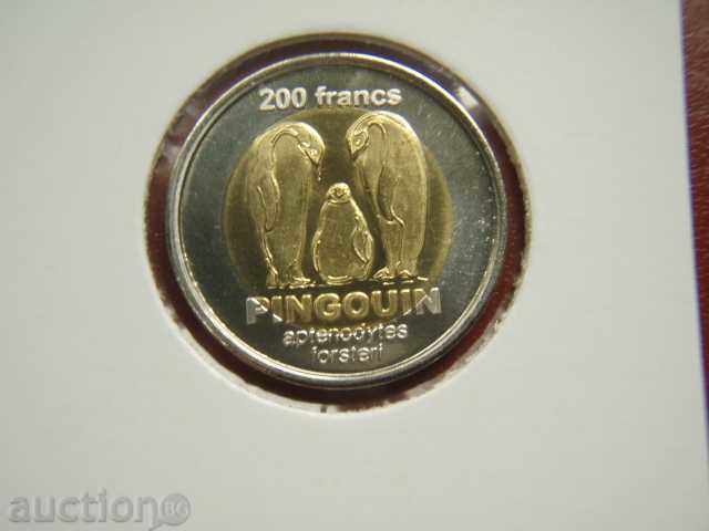 200 Francs 2011 Crozet Island - Unc