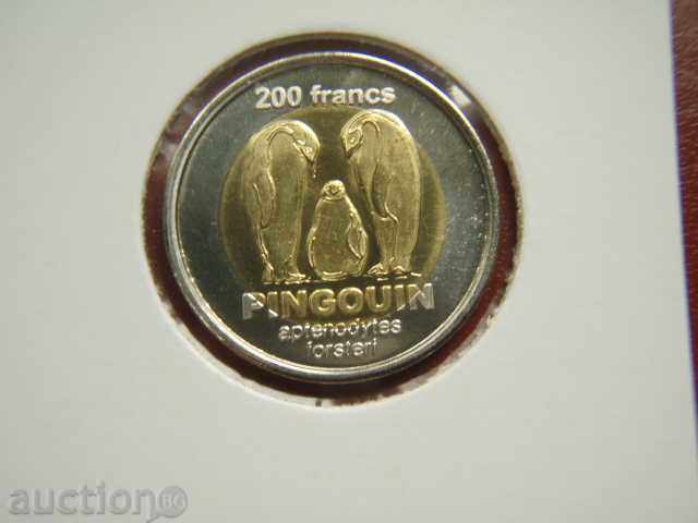 200 Francs 2011 Crozet Island (Остров Крозет) - Unc