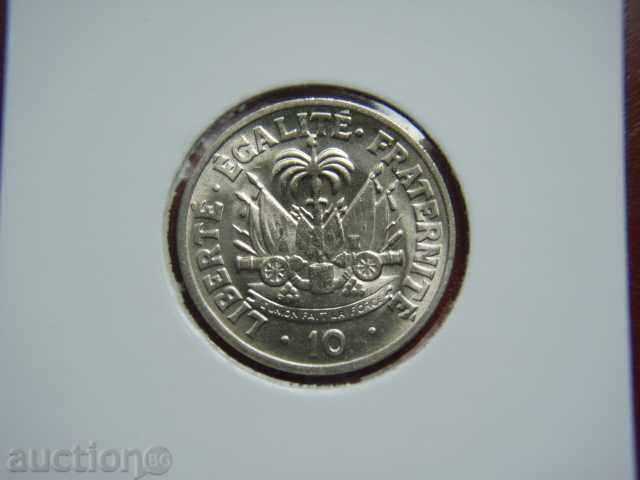 10 Centimes 1958 Haiti (Хаити) - Unc