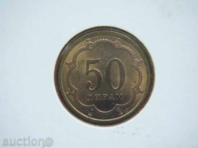 50 Diram 2001 Τατζικιστάν - Uns