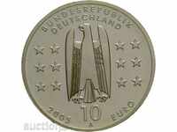 Germany-10 euros 2005 Magdeburg-matt-gloss.