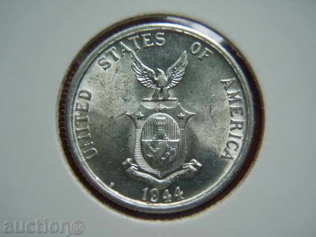50 Centavos 1944 S Philippines (US Administration) - Unc