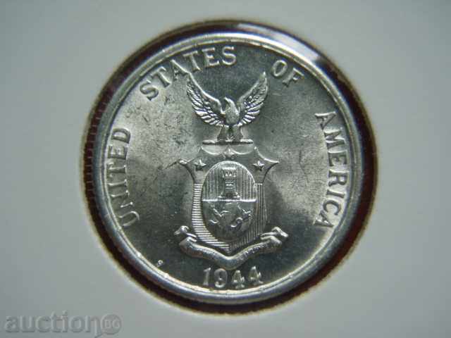 50 Centavos 1944 S Filipine (Administrația SUA) - Unc