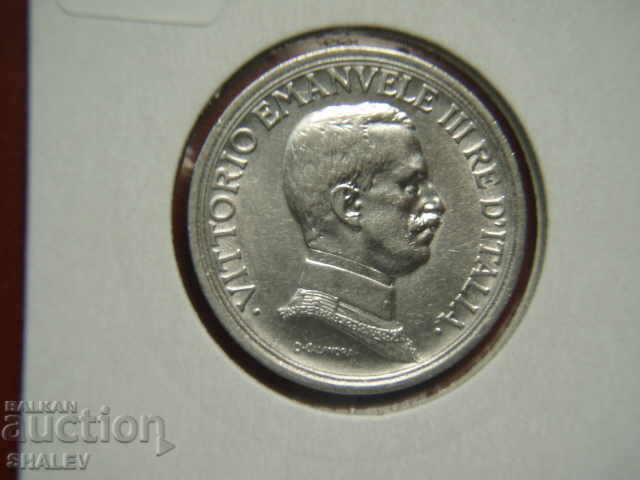 2 Lire 1917 Italy (1) - AU (RARE !!!) - 5 2 Lire 1917 Italy (1) - AU (RARE !!!) - 5