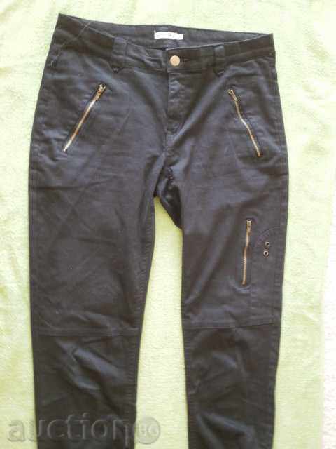 Ladies' black slim KAFFE jeans, size 28